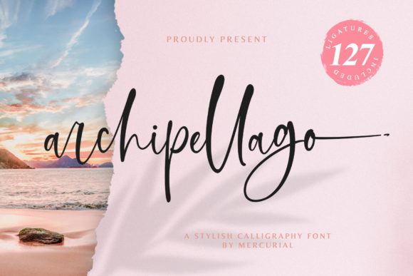 Archipellago: A Handwriting Font for Editorial Design and Branding