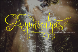 Ayuningtyas: The Script Font That Elevates Your Brand