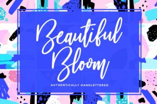 Beautiful Bloom: A Script Font That Elevates Your Brand