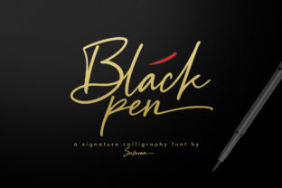 Black Pen Script: The Ultimate Font for Creative Marketers and Designers