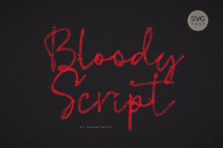Bloody Script: A Powerful Font for Branding and Design