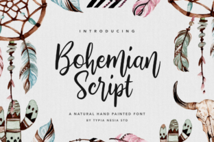 Bohemian Script: A Font That Elevates Your Brand’s Visual Story