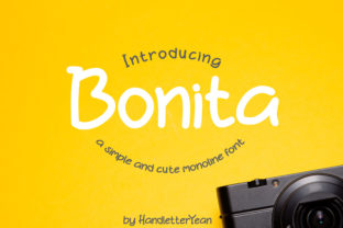 Bonita Family: A Serif Font That Brings Joy to Every Craft Project