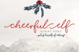Cheerful Elf: A Script Font for Editorial Magic