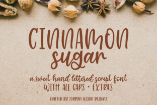 Cinnamon Sugar Script: A Versatile Script Font for Handmade Creators