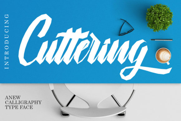 Cuttering: A Script Font That Elevates Your Brand