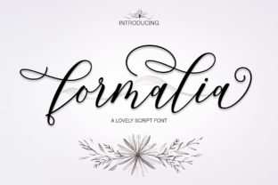 Formalia: A Script Handwritten Font That Elevates Your Design Projects