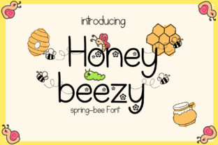 Honey Beezy: A Springtime Script Font for Creative Crafters