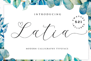 Latia Script: A Timeless Script Font for Handmade Creators