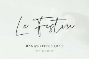 Le Festiin: A Script Font for Editorial Elegance