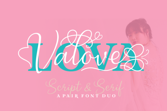 Lova Valove Duo: A Script Handwritten Font for Creative Branding