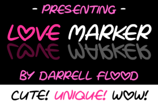 Love Marker: A Script Handwritten Font for Warm Branding