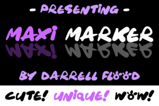 Maxi Marker: A Script Handwritten Font for Powerful Digital Branding