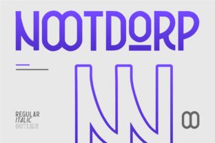 Nootdorp: A Sans Serif Font for Dynamic Brand Campaigns