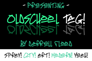 Oldschool Tag: The Font That Brings Urban Vibe to Every Campaign