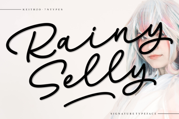 Rainy Selly: A Handwritten Font for Editorial Elegance