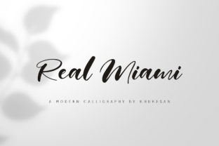 Real Miami: The Font That Elevates Your Brand