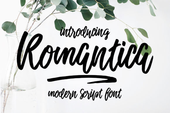 Romantica Script: A Feminine Elegance for Designers