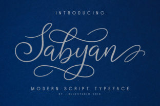 Sabyan: A Script Handwritten Font for Modern Web Design
