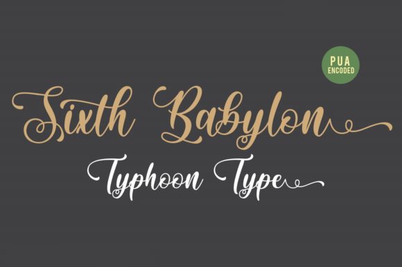 Seventh Babylon: A Font That Breathes Life into Branding