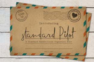 Standard Pilot: A Script Handwritten Font for Creative Branding