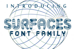 Surfaces: A Playful Font for Creative Product Design